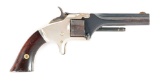 (A) SMITH AND WESSON NO. 1 2ND ISSUE .22 RIMFIRE REVOLVER.