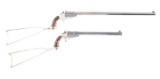 (A) LOT OF 2: FRANK WESSON 1870 POCKET RIFLES.