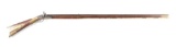 (A) J.H. JOHNSTON PERCUSSION KENTUCKY RIFLE.