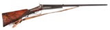 (A) JOSEPH SPRINGER 10X60R HAMMER DOUBLE RIFLE.