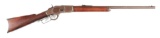 (A) WINCHESTER MODEL 1873 LEVER ACTION RIFLE.
