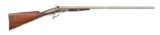 (A) JD DOUGALL SIDE BY SIDE SHOTGUN.