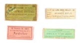 LOT OF 4 BOXES AMMUNITION.