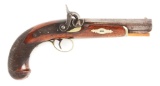 (A) DERINGER BELT PERCUSSION PISTOL.
