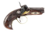(A) DERRINGER PEANUT PERCUSSION PISTOL.