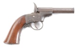 (A) DB WESSON SINGLE-SHOT PERCUSSION PISTOL.
