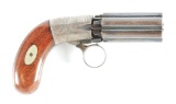 (A) SCARCE BLUNT & SYMS MEDIUM FRAME PEPPERBOX WITH EXCEPTIONALLY DEEP FLUTES.