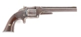 (A) SMITH & WESSON MODEL 2 ARMY REVOLVER.