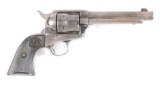 (C) COLT SINGLE ACTION ARMY, CALIBER .38 WCF