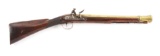 (A) FINE BRASS BARRELED ENGLISH BLUNDERBUSS.