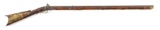(A) UNMARKED KENTUCKY STYLE PERCUSSION RIFLE.