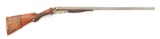 (A) ITHACA NIG SIDE BY SIDE SHOTGUN.