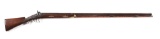 (A) ROBUST FOUR BORE PERCUSSION WATERFOWLING (PUNT) GUN BY TRYON OF PHILADELPHIA.