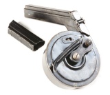 VERY FINE TYPE 1 GERMAN SNAIL DRUM WITH DUST COVER FOR LUGER PISTOLS.