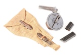RARE TYPE 2 SNAIL DRUM, MANUFACTURED BY BING / NURENBERG WITH EXTREMELY RARE MP18 MACHINE GUN ADAPTE