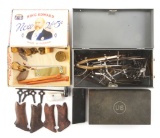 LARGE LOT MISCELLANEOUS TOOLS, GRIPS, CLEANING KITS.