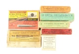 LOT OF SEVEN: SEVEN BOXES OF AMMUNITION.