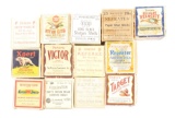 LOT OF THIRTEEN: THIRTEEN BOXES OF PAPER 28 & 20 GAUGE SHOTGUN SHELLS.