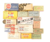 LARGE LOT OF AMMUNITION IN WOODEN CRATE.