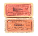 LOT OF TWO: TWO BOXES OF REMINGTON AMMUNITION.