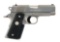 (M) BOXED STAINLESS COLT MK IV OFFICER'S MODEL SEMI AUTOMATIC PISTOL.