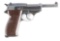 (C) MAUSER BYF-43 P38 SEMI AUTOMATIC PISTOL.