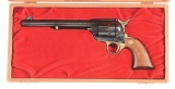 (C) CASED COLT SINGLE ACTION ARMY REVOLVER.