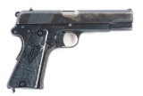 (C) OCCUPATION BUILT SLOTTED P-35 RADOM SEMI-AUTOMATIC PISTOL WITH HOLSTER.