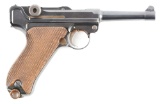 (C) DWM 1908 1ST ISSUE LUGER SEMI-AUTOMATIC PISTOL.