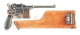 (C) VL&A MARKED LATE SHALLOW-MILLED LARGE RING MAUSER C96 SEMI-AUTOMATIC PISTOL WITH STOCK