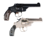 (C) LOT OF 2 SMITH & WESSON REVOLVERS.