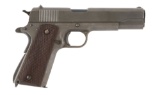 (C) EXTREMELY FINE WORLD WAR II USGI REMINGTON RAND 1911A1 .45 SEMI AUTOMATIC PISTOL IN 1964 CMP SHI