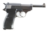 (C) WALTHER AC-42 P38 SEMI AUTOMATIC PISTOL.