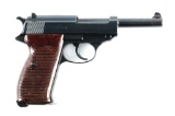 (C) MAUSER BYF-43 P38 SEMI AUTOMATIC PISTOL.