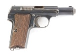 (C) WORLD WAR II NAZI GERMAN PROOFED ASTRA MODEL 300 .380 ACP SEMI AUTOMATIC PISTOL WITH HOLSTER.