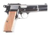 (C) FABRIQUE NATIONALE BROWNING  HI POWER SEMI-AUTOMATIC PISTOL FULL RIG