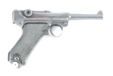 (C) MAUSER MODEL P.08 BYF 42 LUGER SEMI-AUTOMATIC PISTOL.