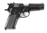 (M) SMITH & WESSON MODEL 59 9MM SEMI AUTOMATIC PISTOL WITH BOX