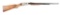 (M) GORGEOUS CASED BROWNING GRADE III TROMBONE .22 SLIDE-ACTION RIFLE WITH CASE.
