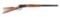 (M) AS NEW BROWNING MODEL 1886 LEVER ACTION RIFLE WITH BOX.
