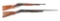 (C) LOT OF TWO: MARLIN MODEL 1936 RIFLE AND WINCHESTER MODEL 1897 SHOTGUN.