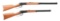 (C) COLLECTORS LOT OF CONSECUTIVE NUMBERED WINCHESTER 1967 CANADIAN CENTENNIAL RIFLE AND SHORT RIFLE