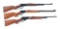(M) LOT OF THREE: WINCHESTER 9410 SHOTGUN .410 LEVER ACTION SHOTGUN, MARLIN 39A .22 LEVER ACTION RIF
