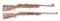 LOT OF 2: KIMBER AND REMINGTON BOLT ACTION RIFLES.