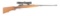 (C) FERLACH MAUSER BOLT ACTION RIFLE WITH SCOPE.