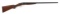 (C) A H FOX STERLINGWORTH SIDE BY SIDE SHOTGUN.