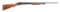 (C) WINCHESTER MODEL 42 SLIDE ACTION SHOTGUN.