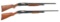 (M) LOT OF TWO: WINCHESTER MODEL 12 SHOTGUNS, ONE 20 AND ONE 16 GAUGE.