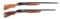 (M) TWO HIGH QUALITY SHOTGUNS: A REMINGTON 870 MAGNUM AND BERETTA A-303 DUCKS UNLIMITED.