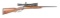 (M) CUSTOM STOCKED RUGER NUMBER 1 SINGLE SHOT .22-250 RIFLE.